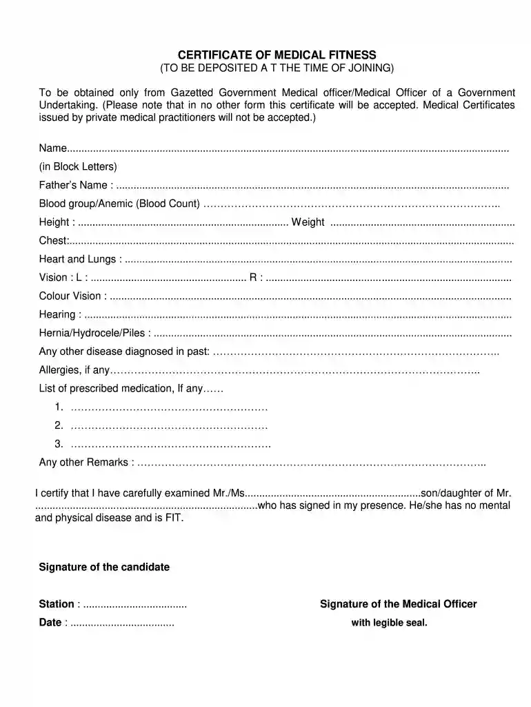 medical certificate pdf download Preview on Page 1