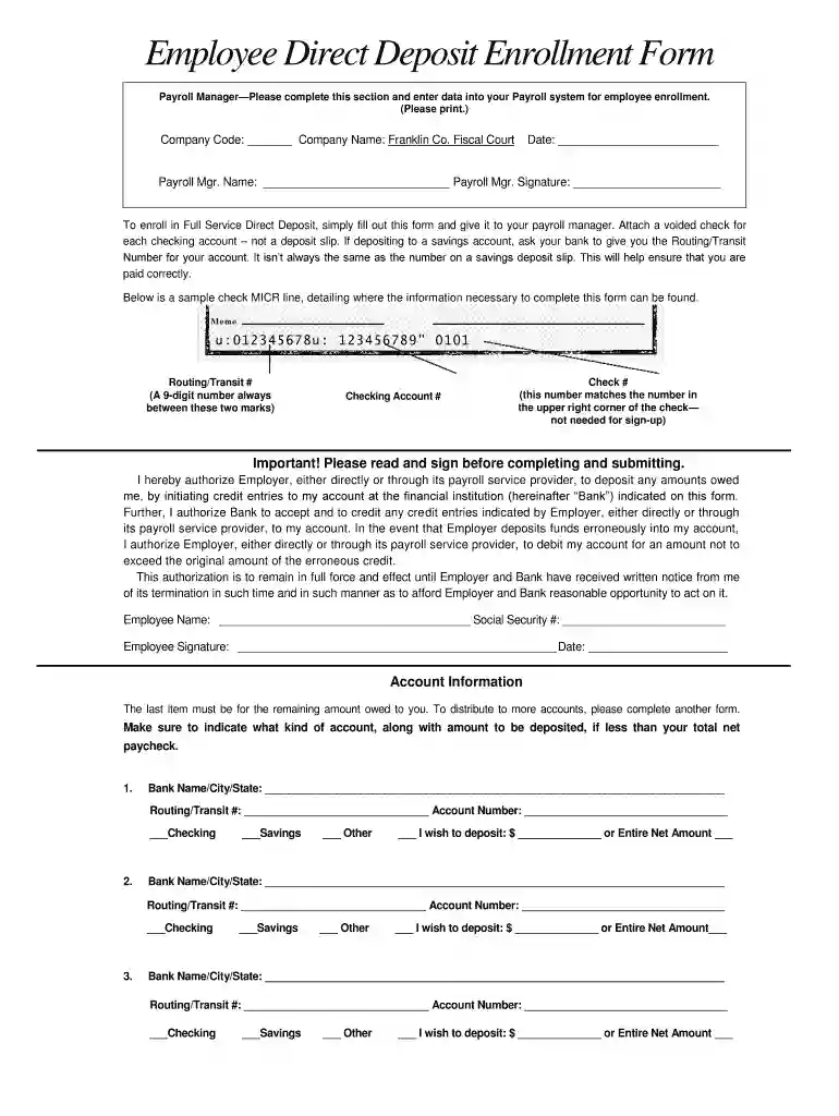 adp direct deposit form spanish Preview on Page 1