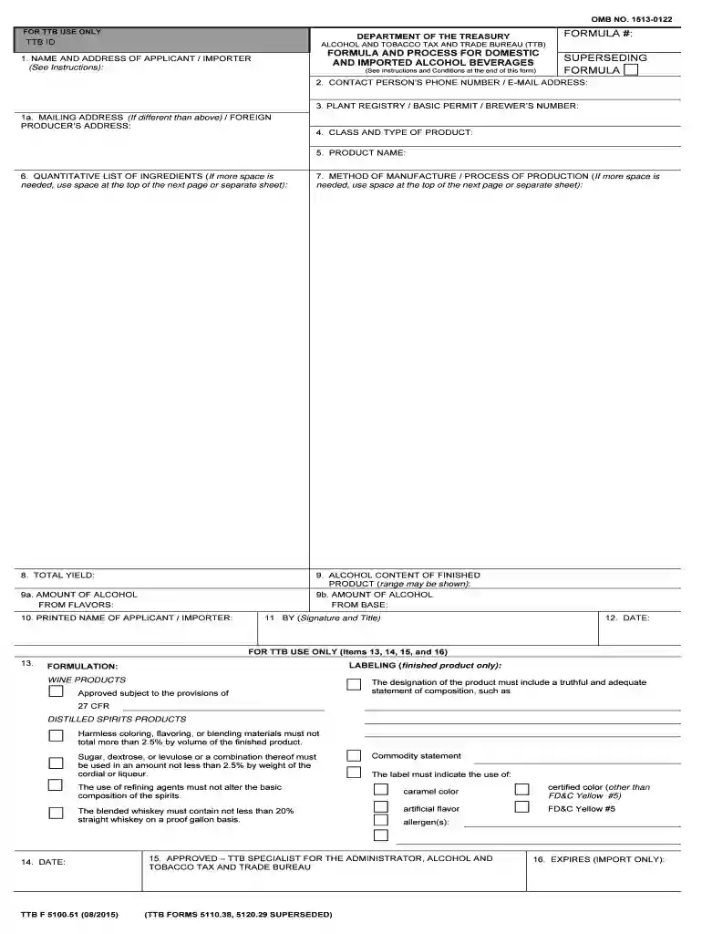 formula ttb Preview on Page 1