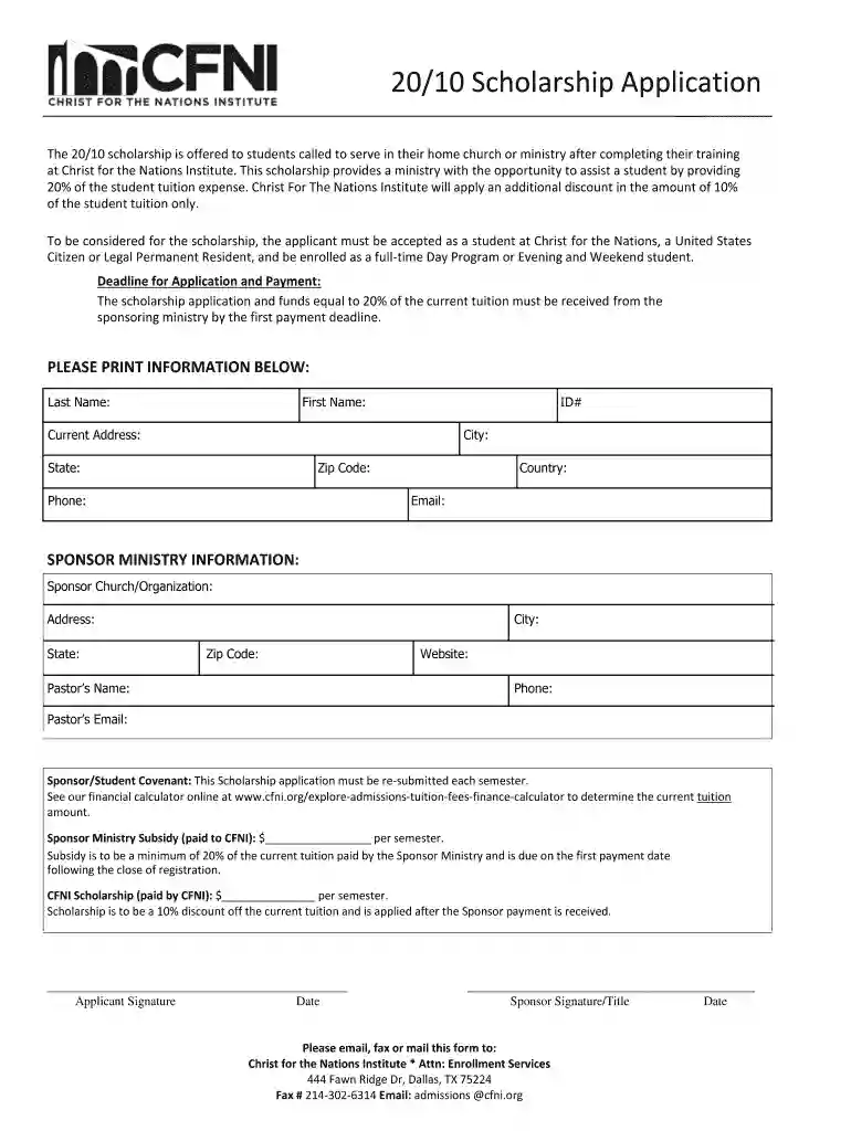 application students Preview on Page 1