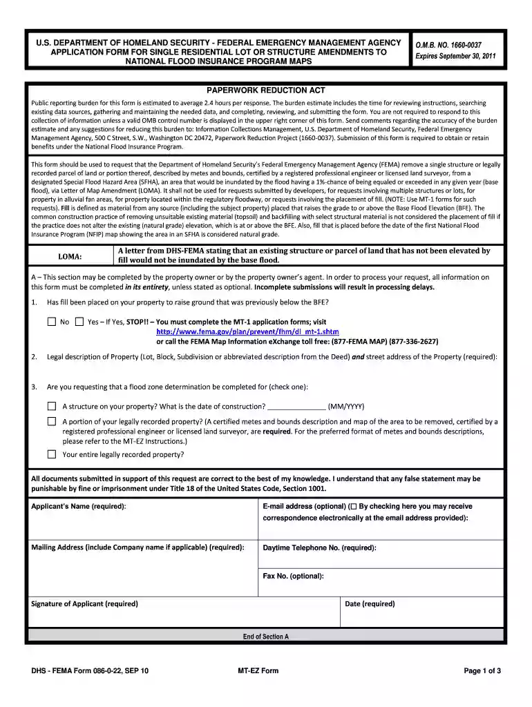 mt ez form Preview on Page 1