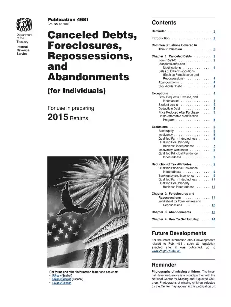 4681 2015 form Preview on Page 1