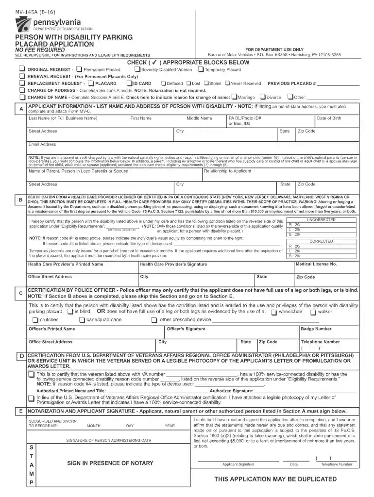 mv 145a Preview on Page 1