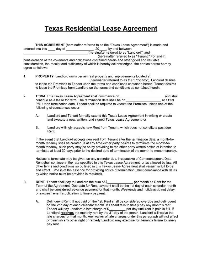 notarized lease agreement Preview on Page 1