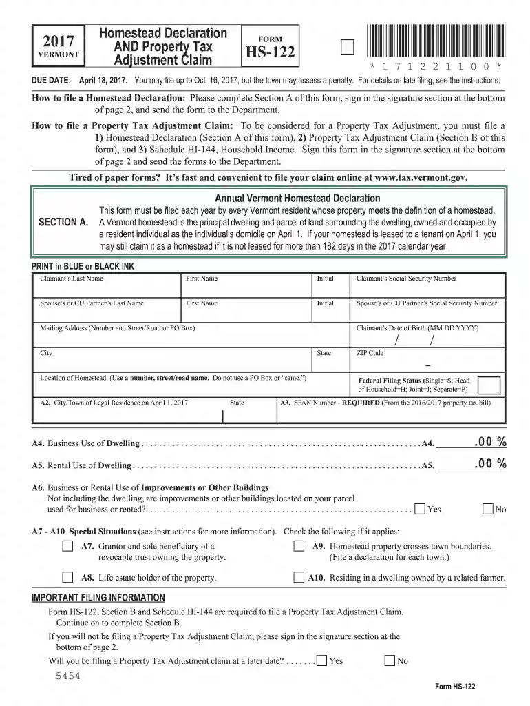 hi 144 2017 form Preview on Page 1
