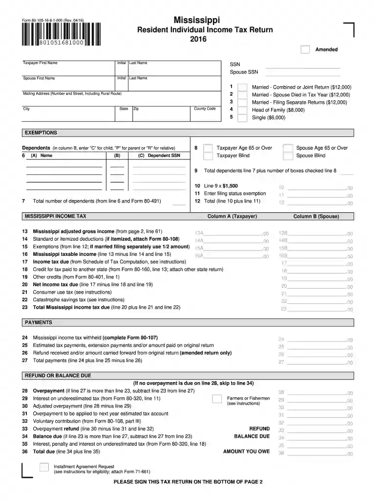 2016 ms tax rate Preview on Page 1