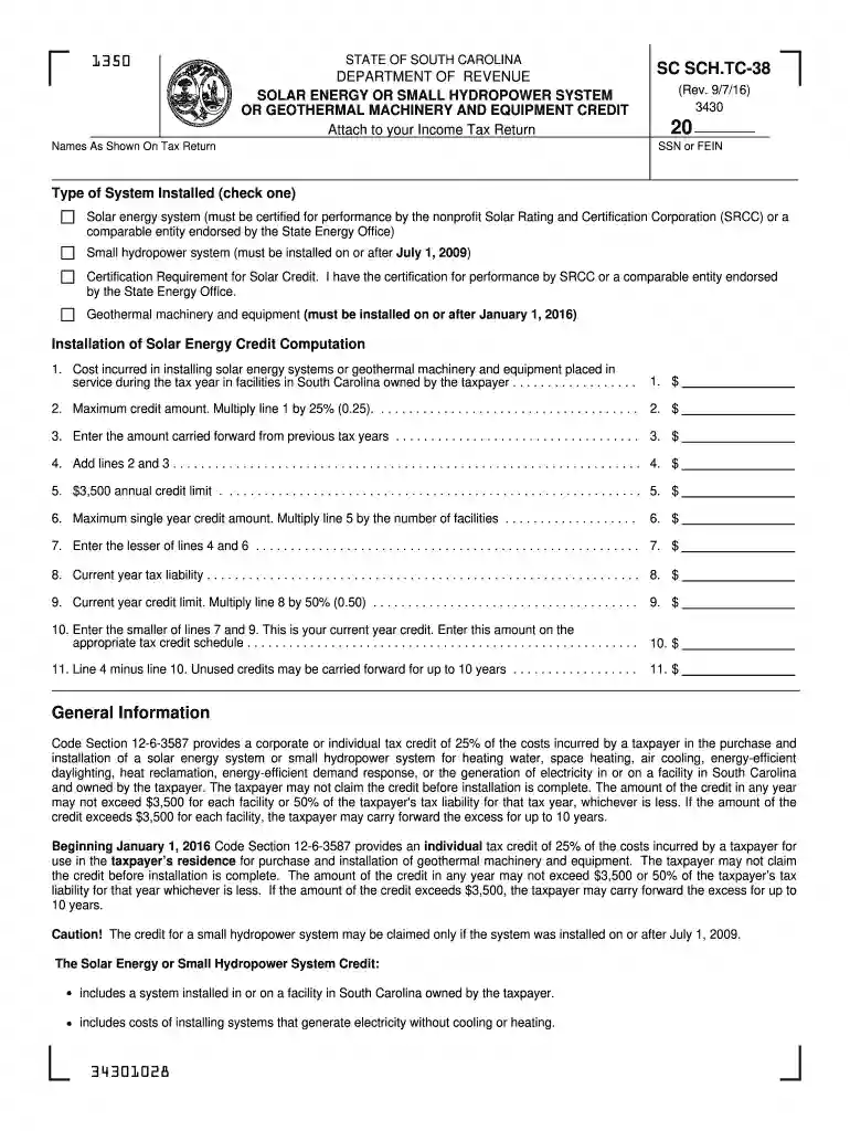 sc solar tax credit Preview on Page 1