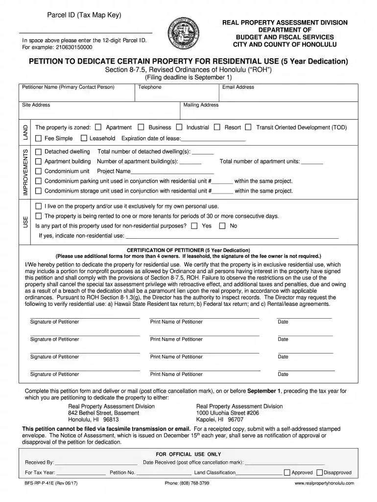 41a form Preview on Page 1