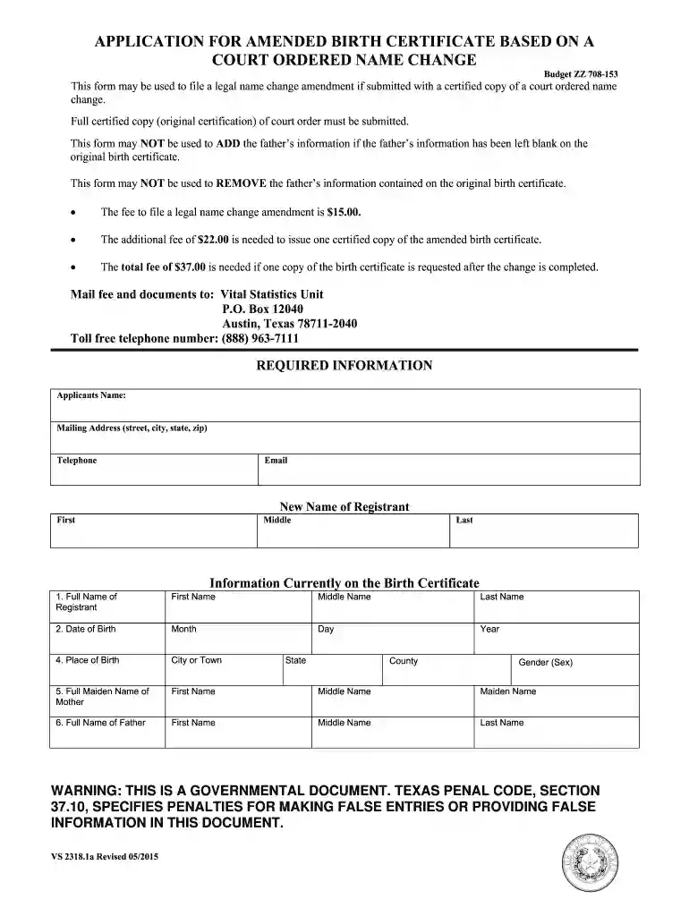 birth certificate application online Preview on Page 1