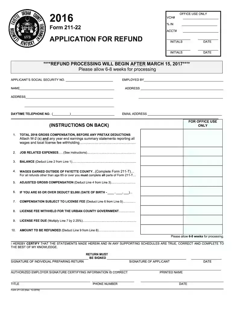 lexington refund Preview on Page 1