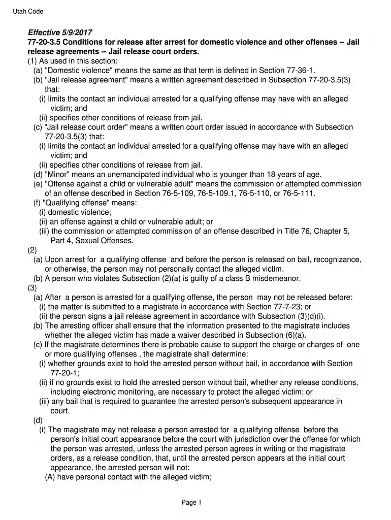 utah offenses jail Preview on Page 1