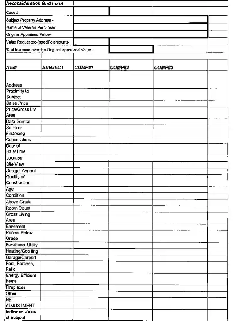 appraisal appeal form Preview on Page 1