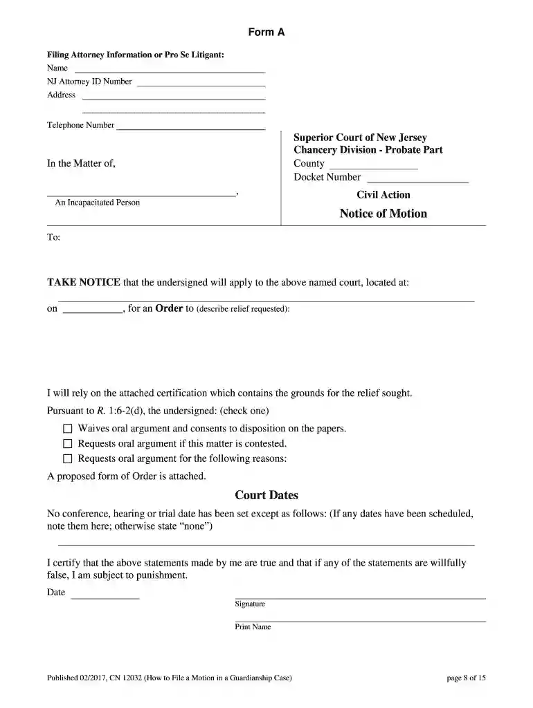 new jersey court motion Preview on Page 1