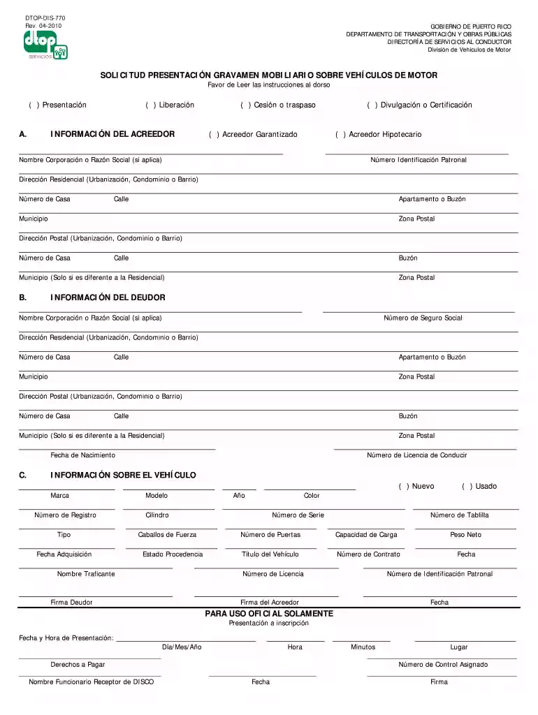 dtop 770 Preview on Page 1