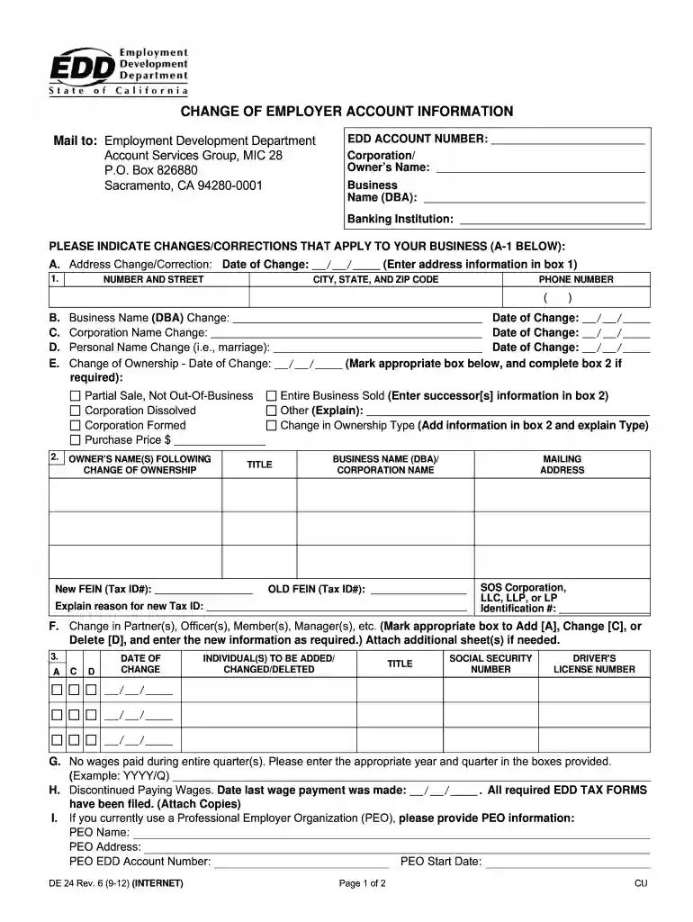 de24 instructions 2011 form Preview on Page 1