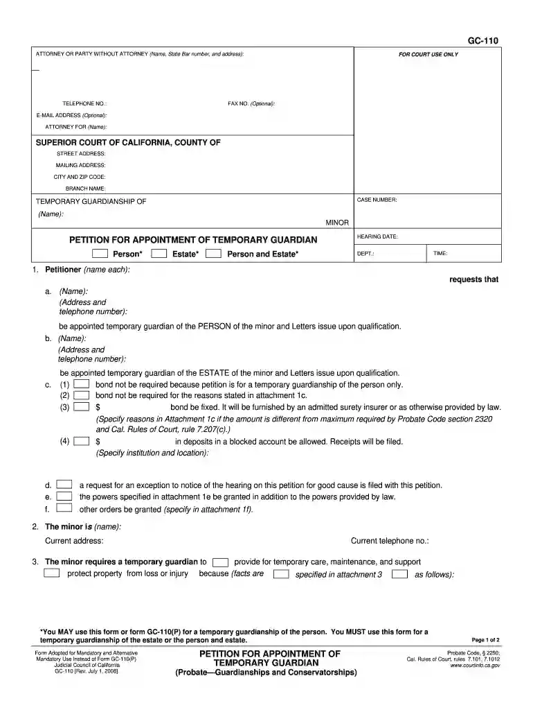gc 110 p Preview on Page 1