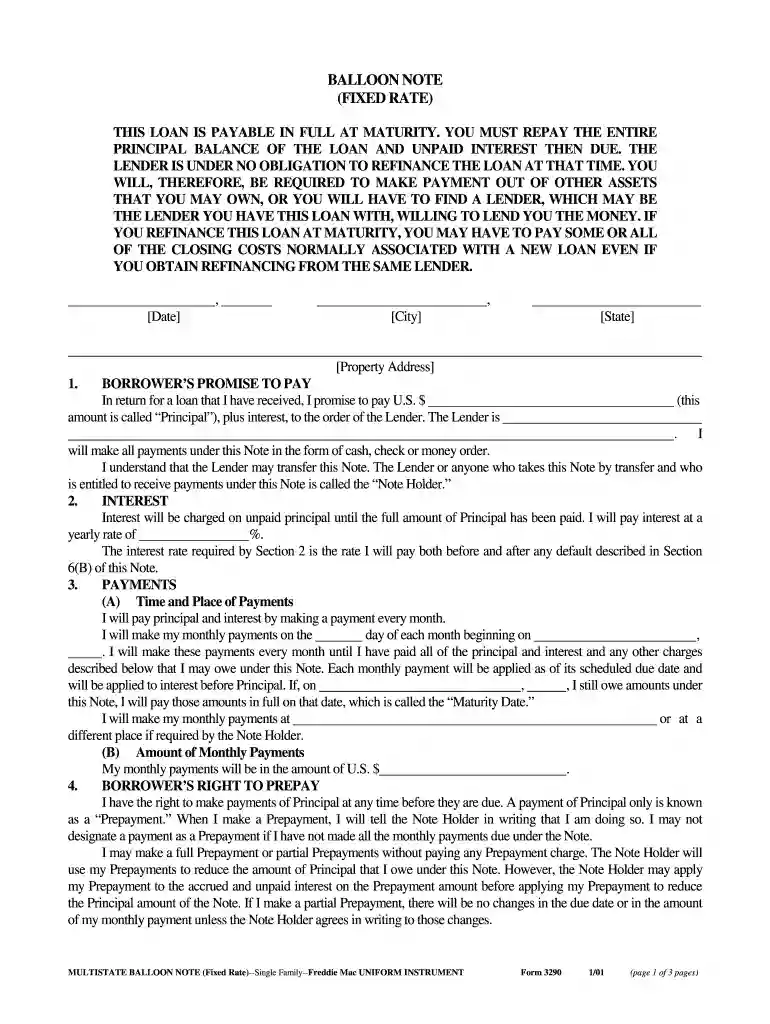 freddie mac note rate Preview on Page 1