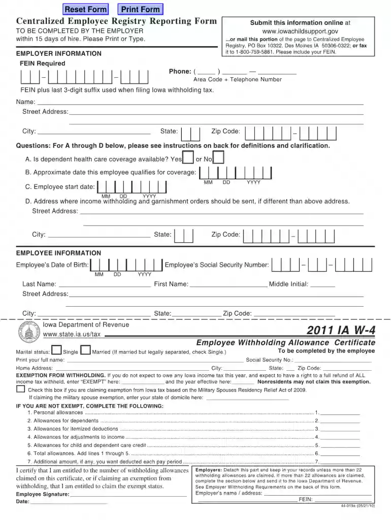 iowa w 4 instructions Preview on Page 1
