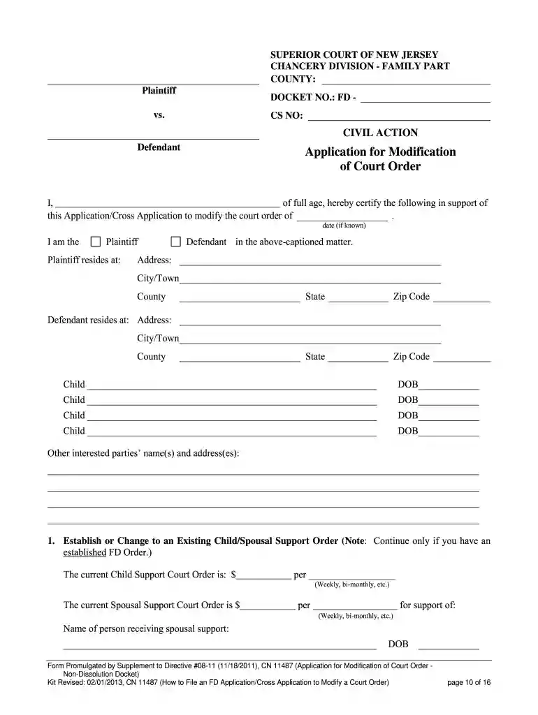 nj form cn 2013 Preview on Page 1