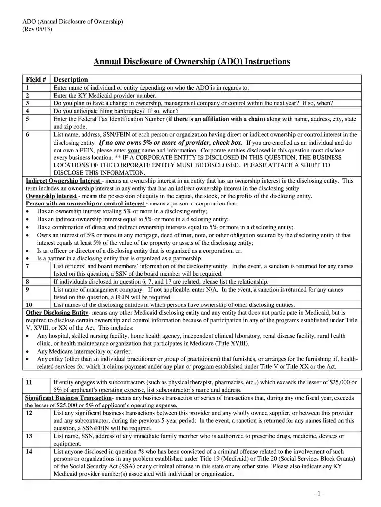kentucky ado Preview on Page 1