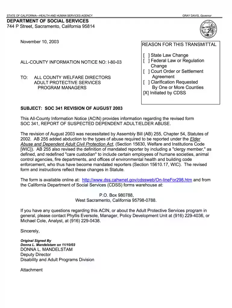soc soc printables 2003 form Preview on Page 1