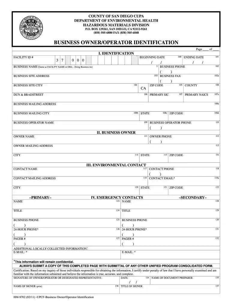 san diego business tax certificate Preview on Page 1