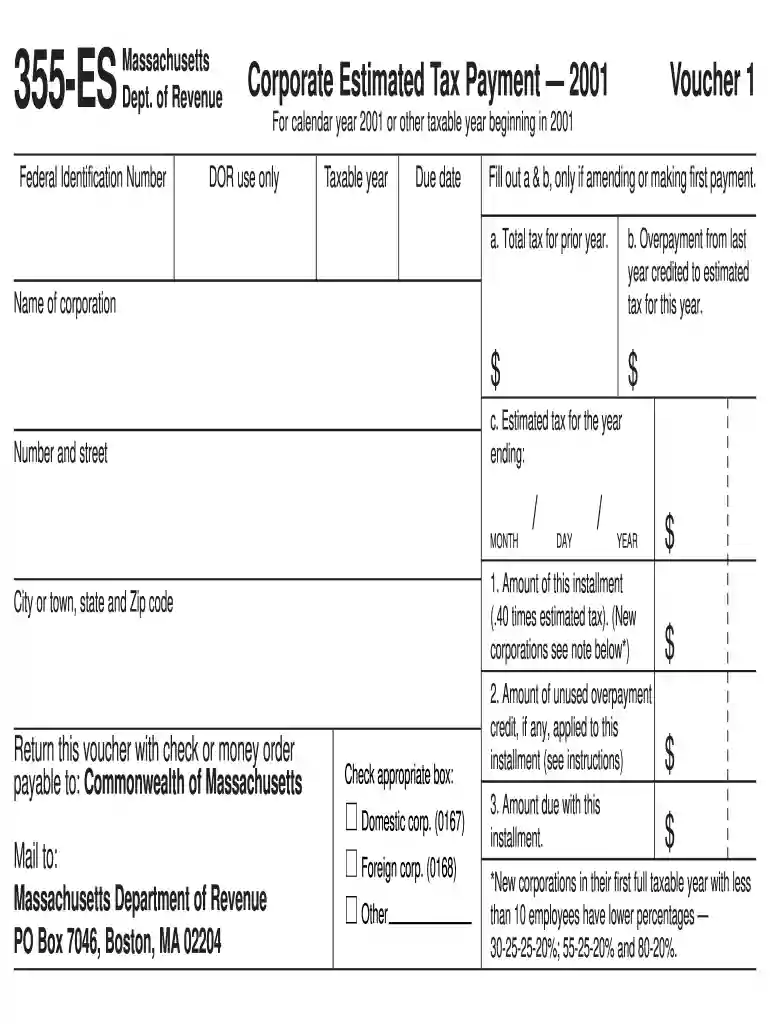 form 355 Preview on Page 1