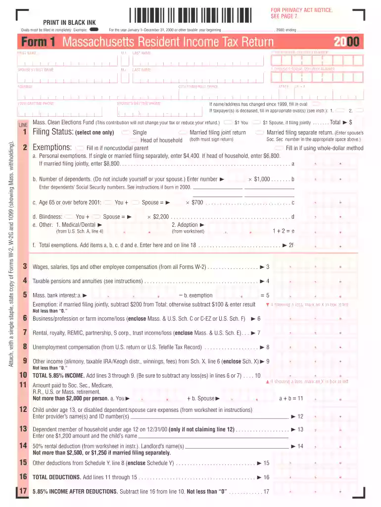 2000 massachusetts Preview on Page 1