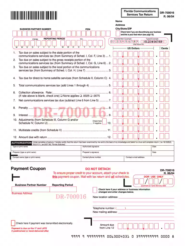 DR 700016 R 06 04 DR 700016 R 06 04 Preview on Page 1