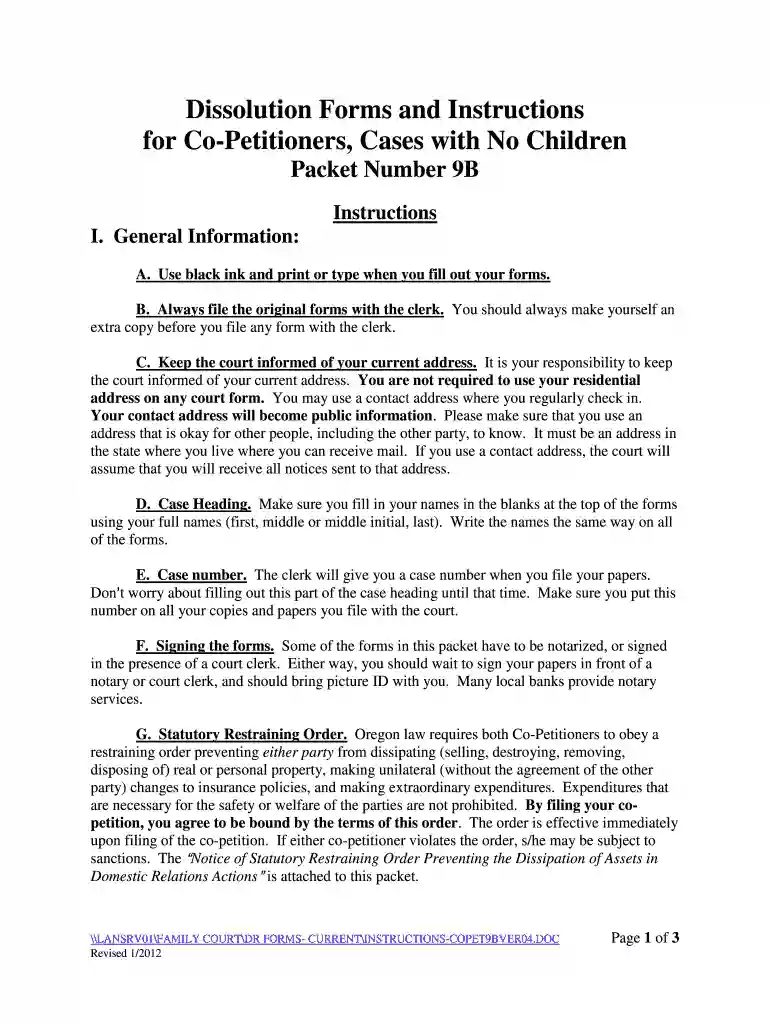 oregon co petitioners children Preview on Page 1