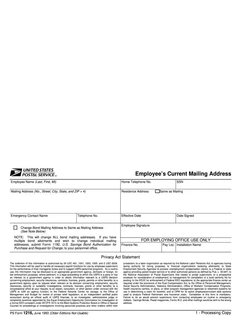 how to fill out mail Preview on Page 1