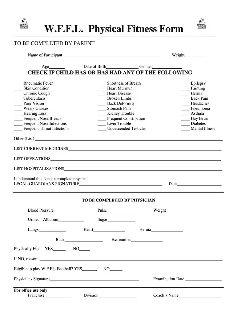 wffl weight limits Preview on Page 1