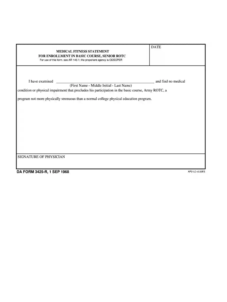 da form 3425 r Preview on Page 1