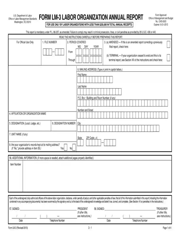 organization annual report Preview on Page 1