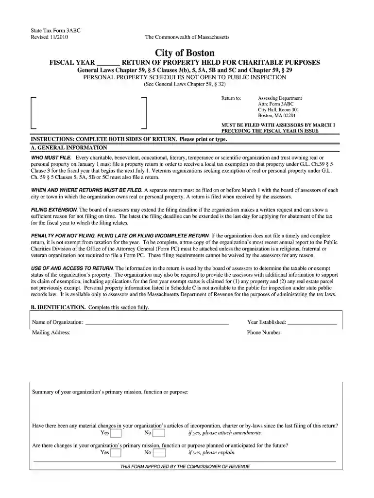 form boston Preview on Page 1