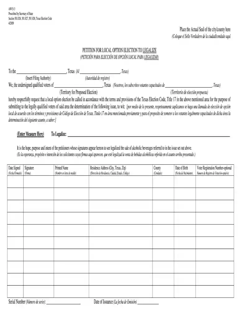 tx election Preview on Page 1