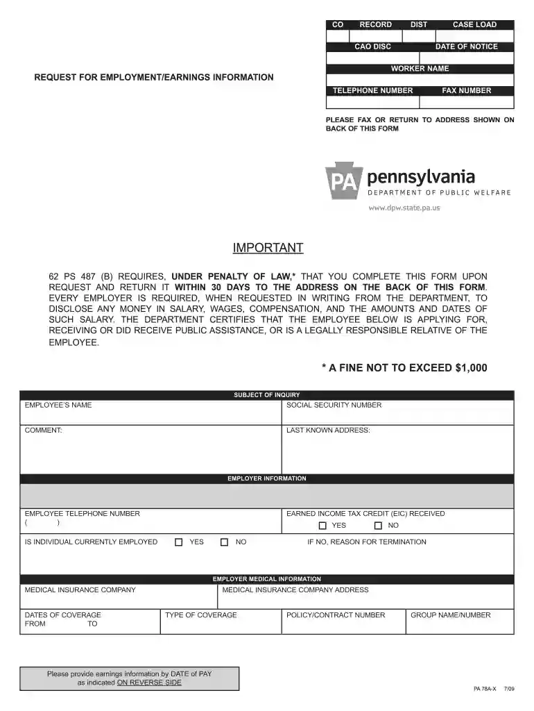form pa 1897 Preview on Page 1