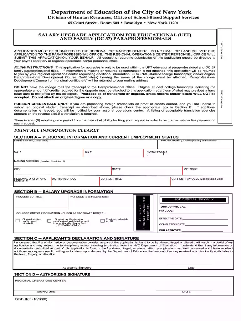 paraprofessional salary with 60 credits Preview on Page 1