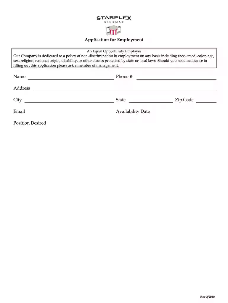 starplex application Preview on Page 1