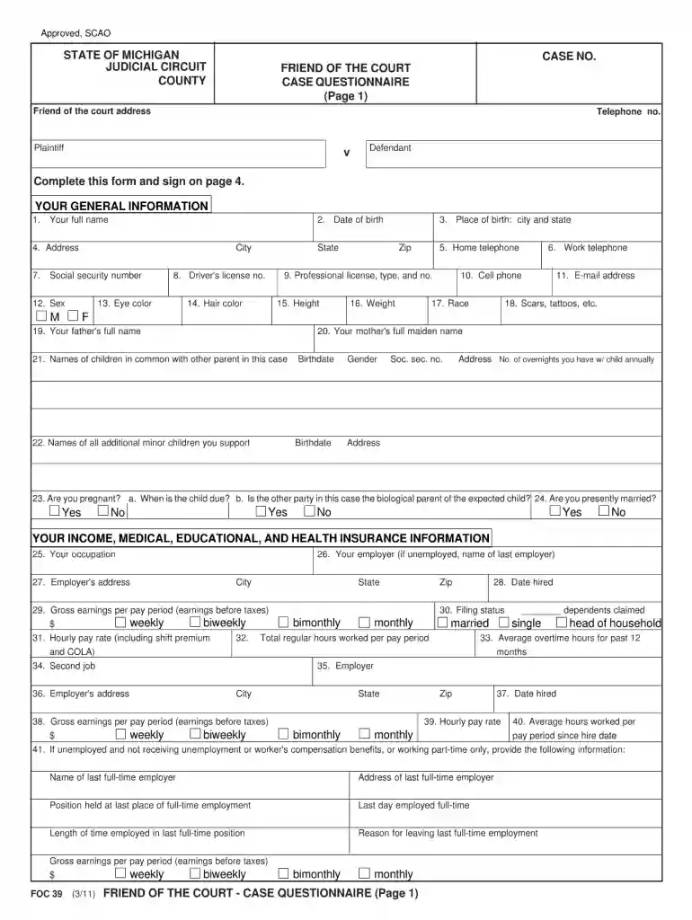rnmfoc39 2011 form Preview on Page 1