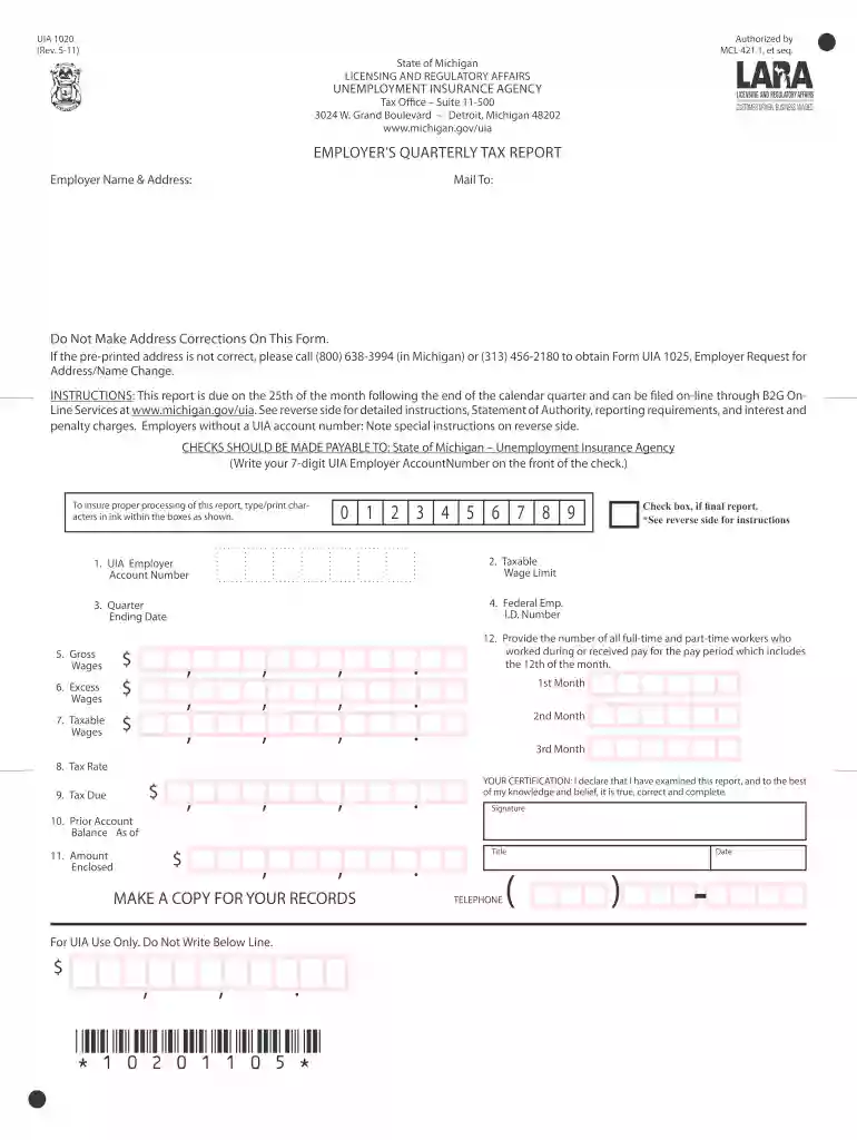 michigan tax report Preview on Page 1