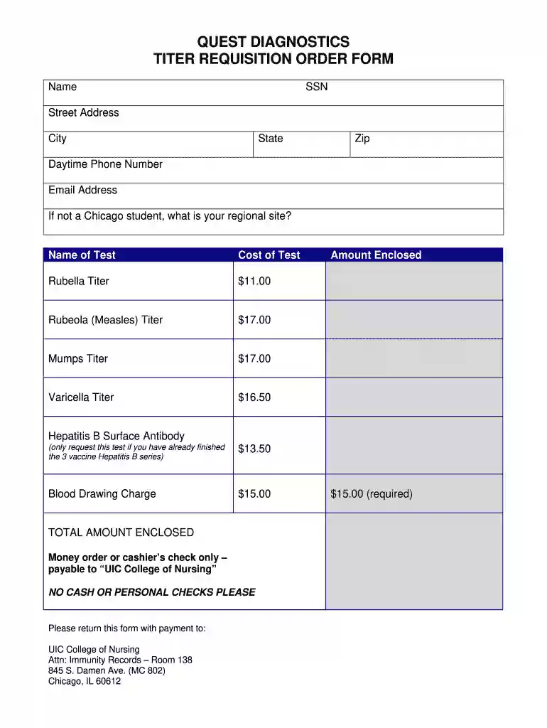 quest home draw form Preview on Page 1