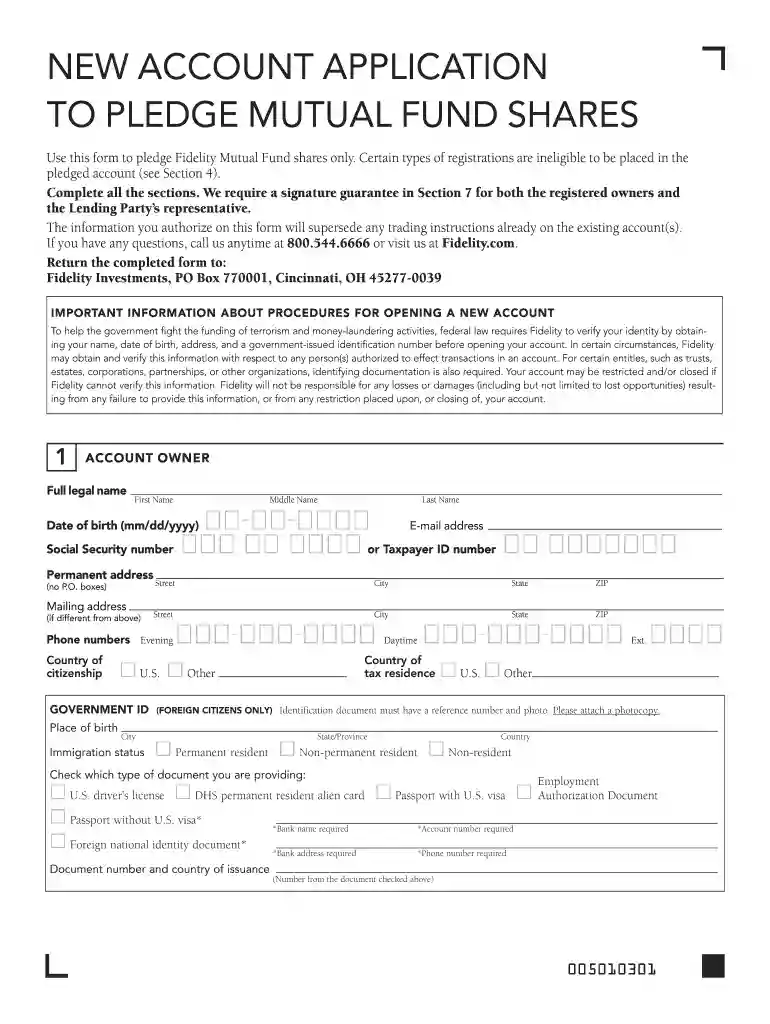 mutual fund shares purchase request form Preview on Page 1