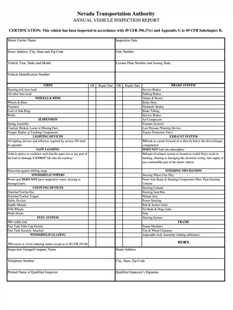 tow truck equipment list Preview on Page 1