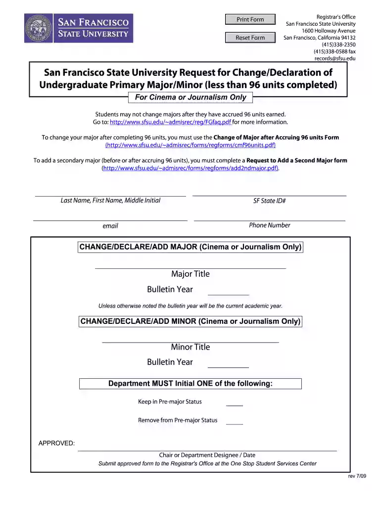 sfsu gateway Preview on Page 1