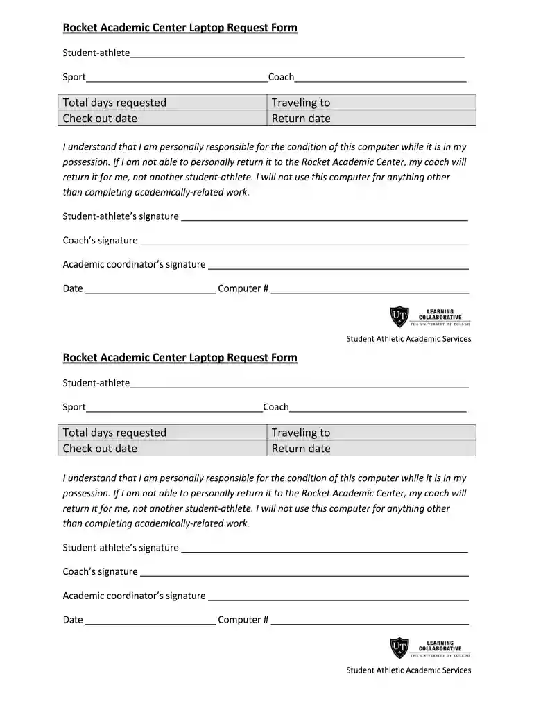 computer check out form Preview on Page 1