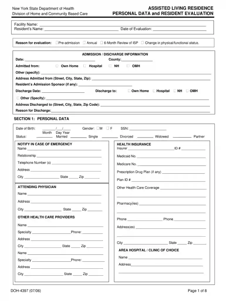 annual physical form Preview on Page 1