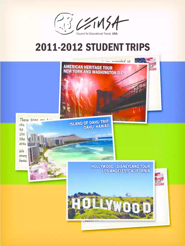 2011-2012 STUDENT TRIPS - CETUSA - cetusa Preview on Page 1