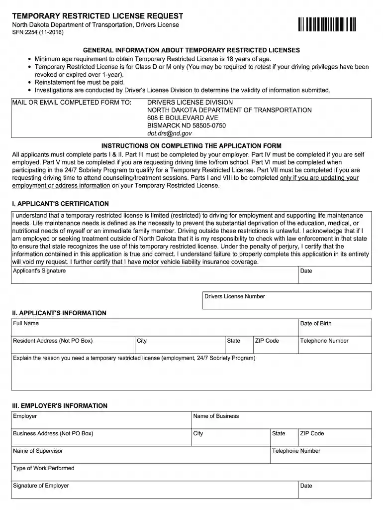 30 day temporary registration nd Preview on Page 1