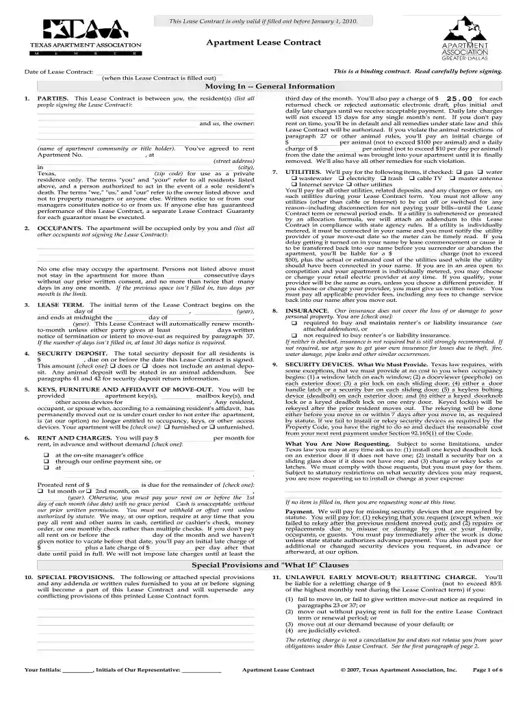 apartment association of greater los angeles forms Preview on Page 1